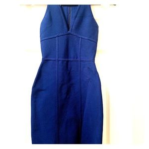 BCBG dress beautiful blue bodycon dress xxs